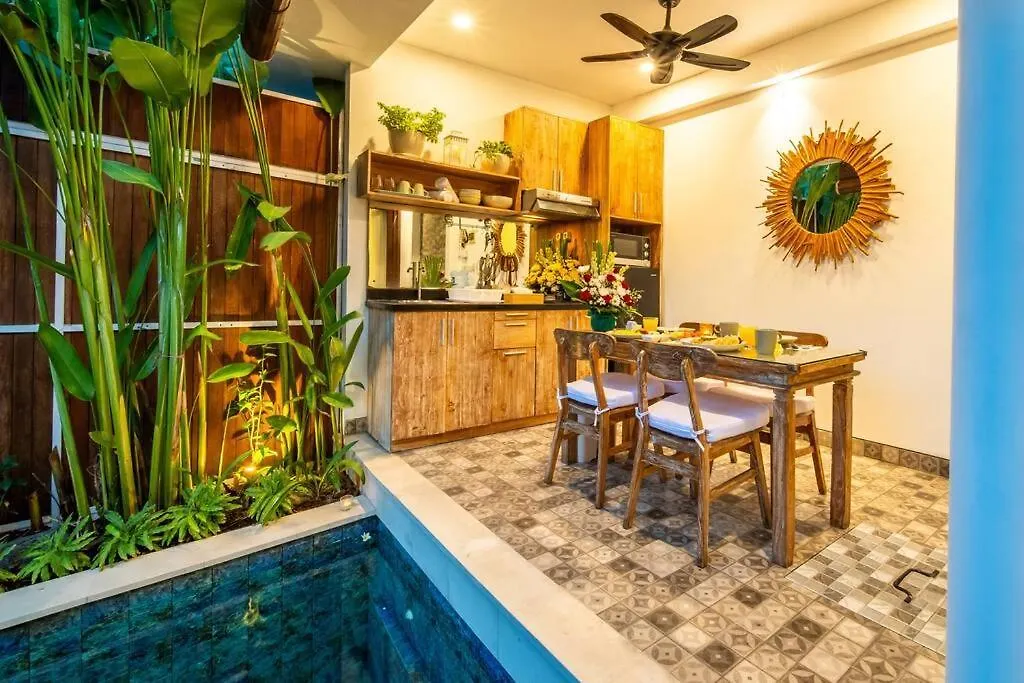 Arts Cherry Villa Dua Two-Bedroom With Private Pool Kuta Kerobokan  0*, Kerobokan (Bali)