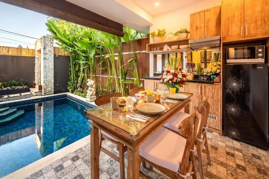 Arts Cherry Villa Dua Two-Bedroom With Private Pool Kuta Kerobokan  Kerobokan (Bali)